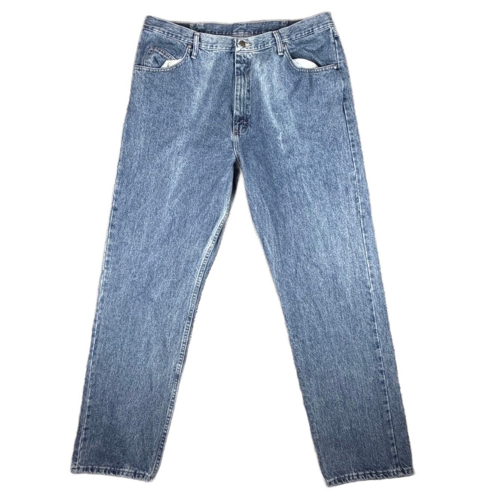 Vtg Wrangler Men's‎ W38xL33 Relaxed Fit Denim Jeans Blue Straight Leg Comfort